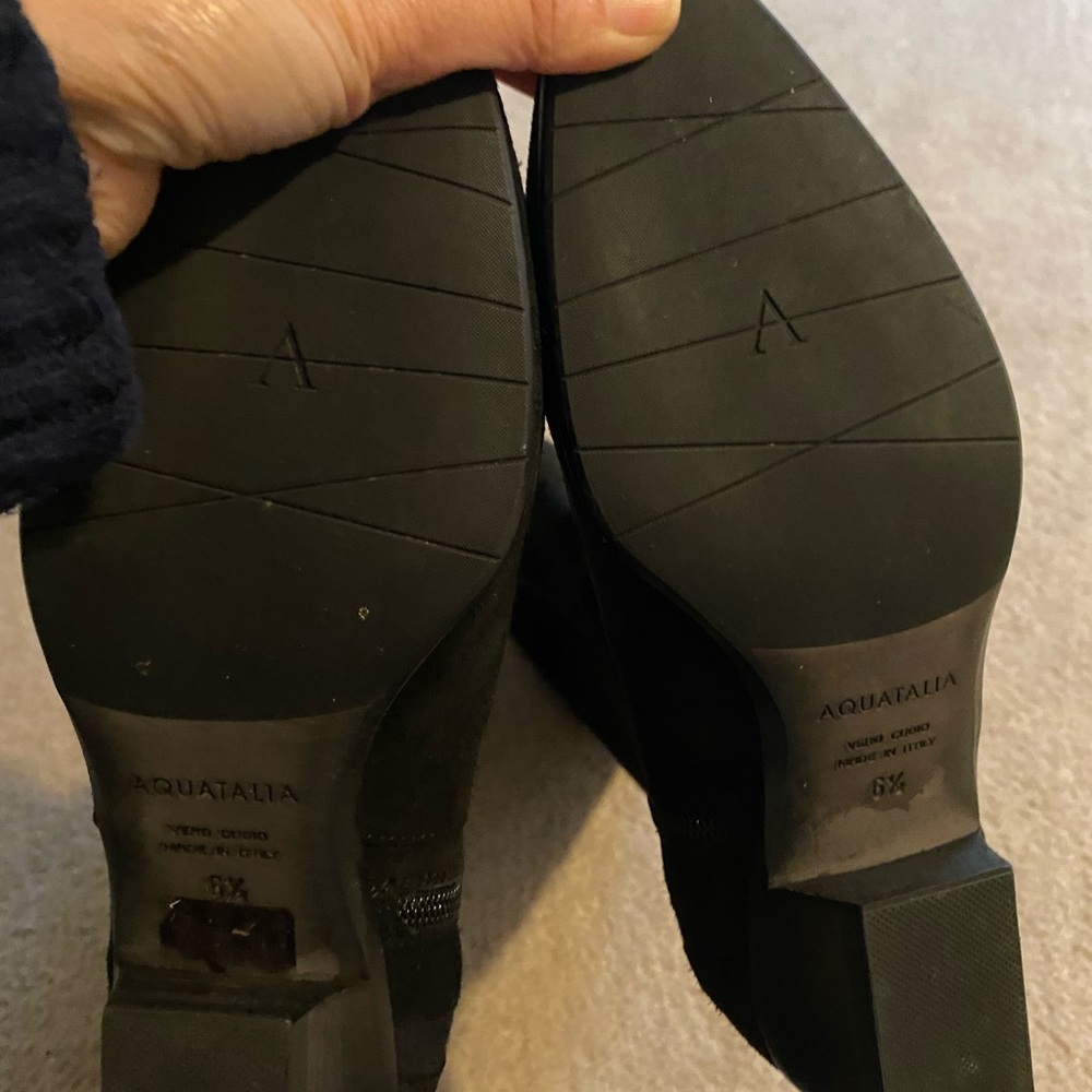 Aquatalia suede tall boots 6.5 - Picture 4 of 6